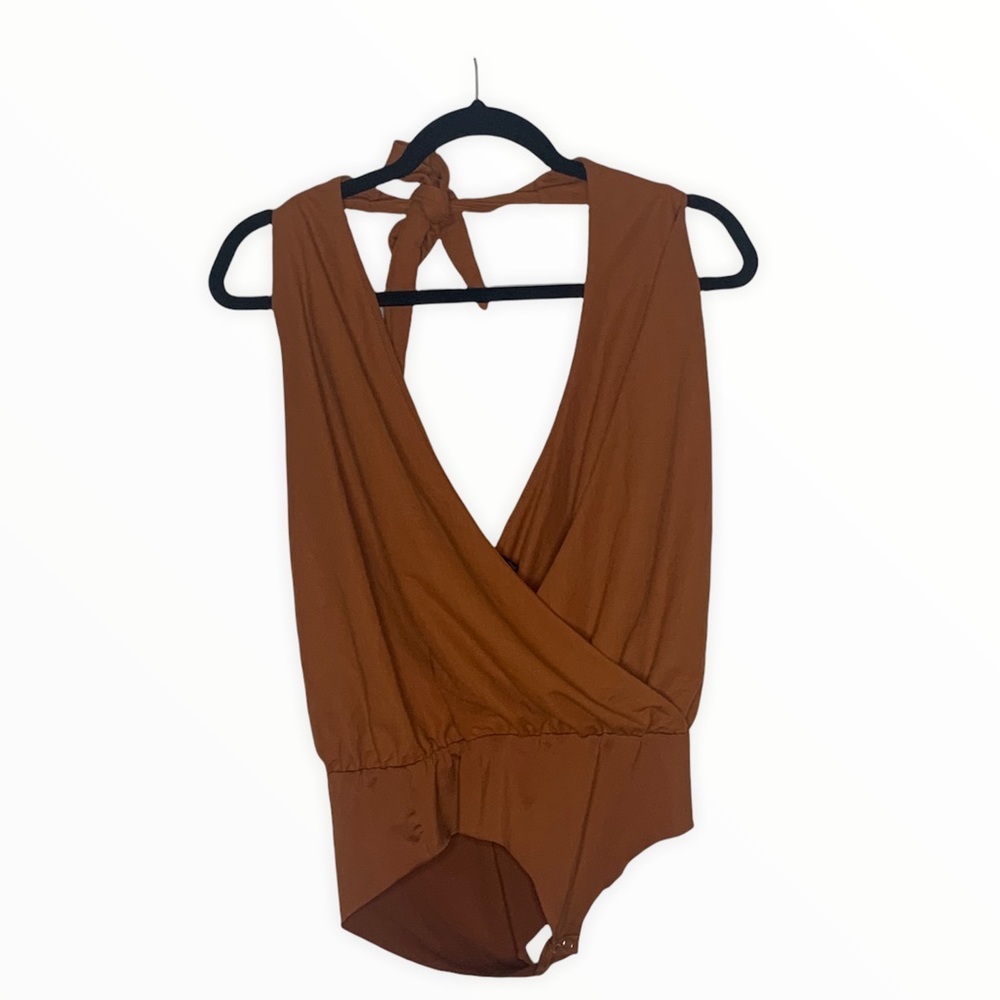 Zara Brown Bodysuit